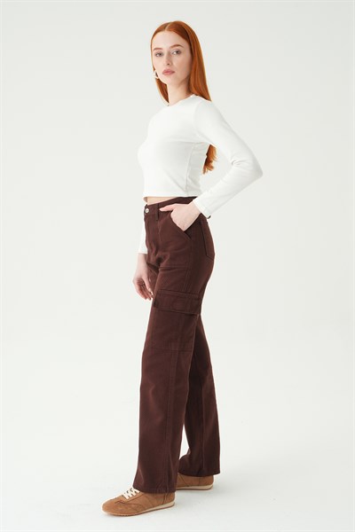 Kahve Kargo Cep Jean 580