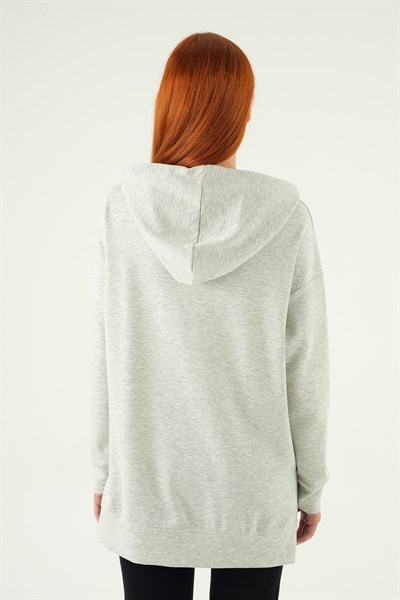Karmelanj Kapüşonlu Tunik 8309A