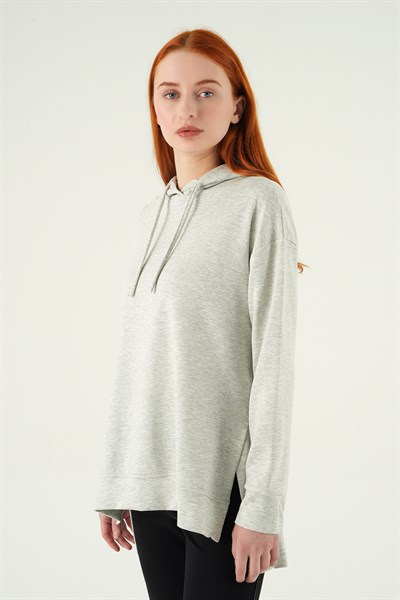 Karmelanj Kapüşonlu Tunik 8309A