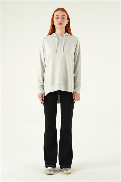 Karmelanj Kapüşonlu Tunik 8309A