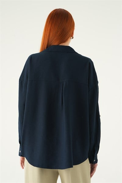 Laci Oversize Gömlek 2893