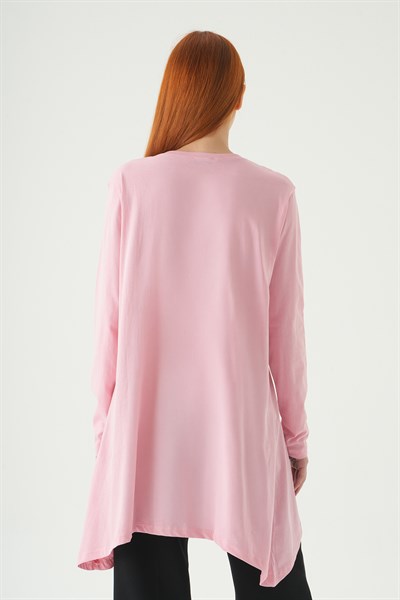 Pembe Mıu Baskılı Tunik 2146M