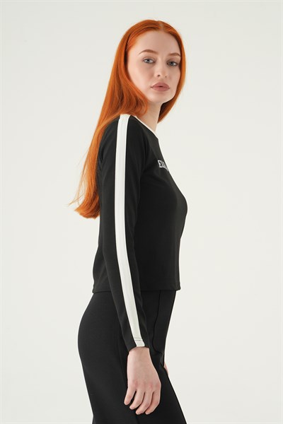 Siyah Chelsea London Baskılı Badi 8341A