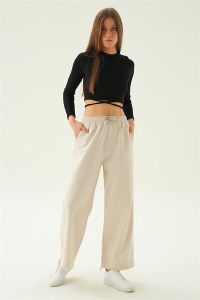 Taş Bol Paça Pantolon 4760