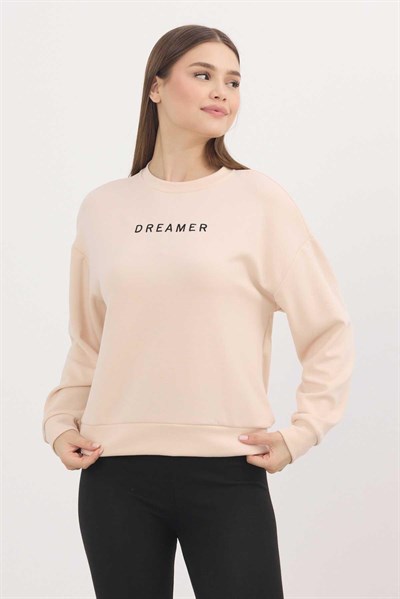 Taş Dreamer Nakış Detay Oysho Sweat 4004