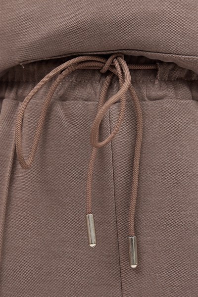 Vizon Cepli Kapüşonlu Tunik Pantolon Takımı 8105A