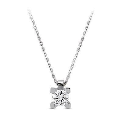 Pırlanta 0.30 Karat Tektaş Kolye