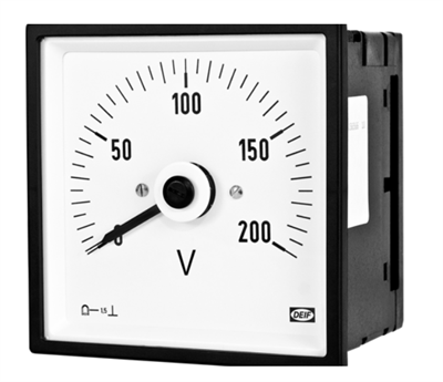 DEİF VOLTMRE 0-600VAC 96X96
