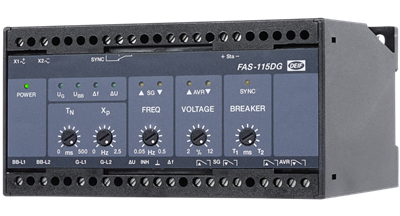 FAS-115DG Senkronizasyon ve Devre Kesici Kapatma
