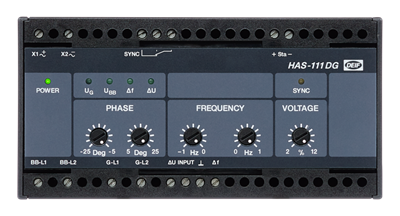 HAS-111 DG  Senkronizasyon ve Devre Kesici Kapatma