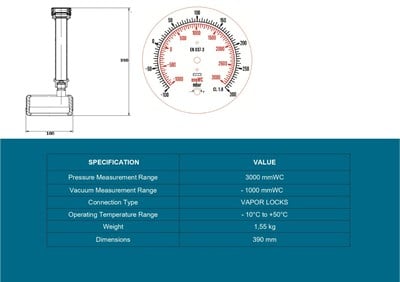 Marine Tank Basınç Ölçer