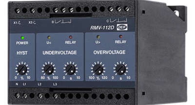 RMV-112D UNDERVOLTAGE AND OVERVOLTAGE RELAY