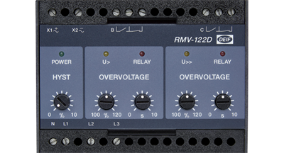 RMV-122D UNDERVOLTAGE AND OVERVOLTAGE RELAY