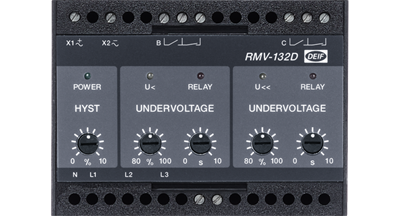 RMV-132D UNDERVOLTAGE AND OVERVOLTAGE RELAY