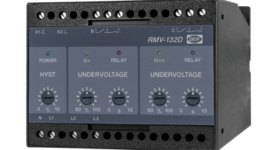 RMV-132D UNDERVOLTAGE AND OVERVOLTAGE RELAY
