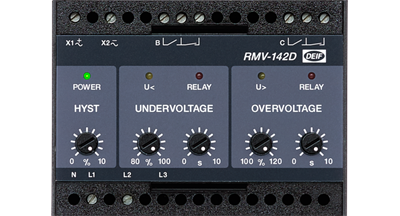 RMV-142D UNDERVOLTAGE AND OVERVOLTAGE RELAY