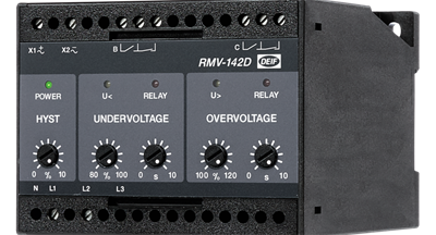 RMV-142D UNDERVOLTAGE AND OVERVOLTAGE RELAY