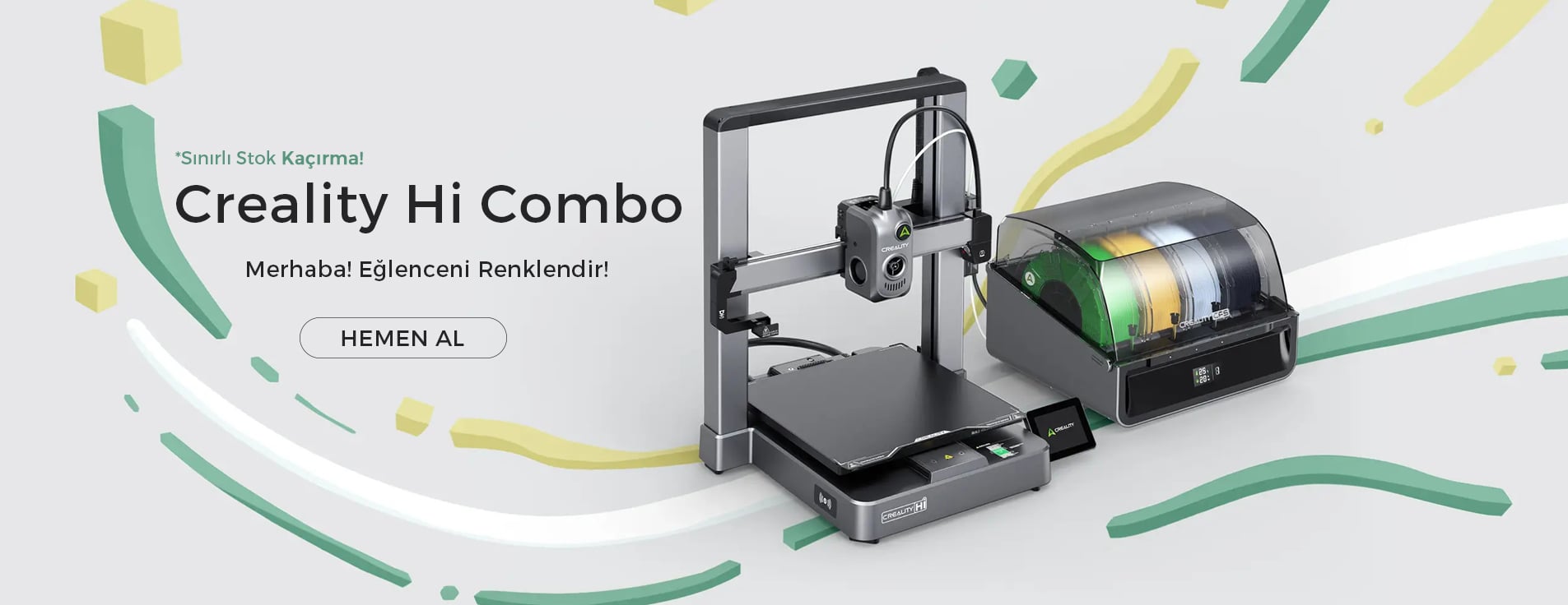 Creality Hi Combo | 3D Printer | 3D Yazıcı