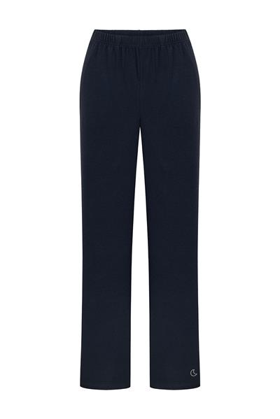 Bambu Uzun Kollu Pijama Takımı / Lacivert