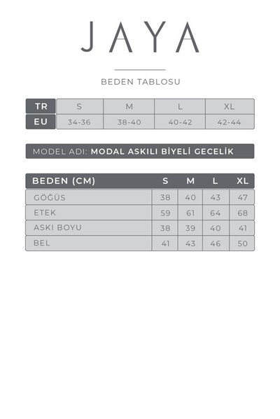 Modal Askılı Gecelik / Turkuaz