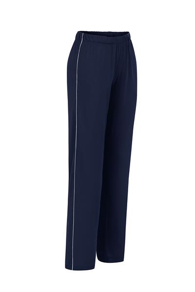 Modal Biyeli Cepli Pijama Takımı / Lacivert
