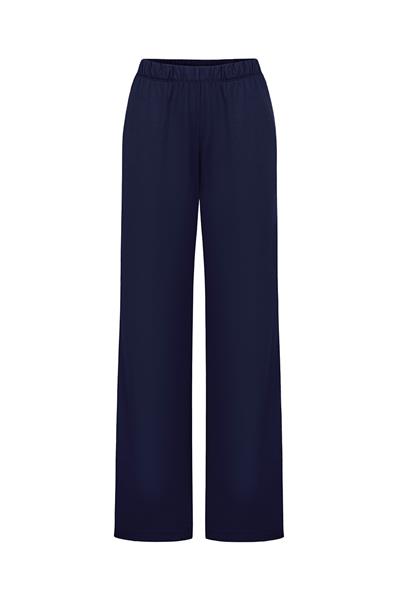 Modal Biyeli Cepli Pijama Takımı / Lacivert