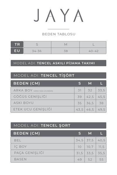 Tencel™ Askılı Pijama Takımı / Pembe