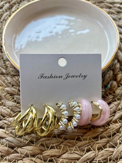 Gold Renk Çoklu Set