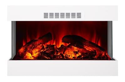 70'LİK KAPLAMALI 3 TARAFI AÇIK ELEKTRİKLİ ŞÖMİNE