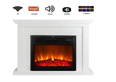 75'LİK KAPLAMALI ELEKTRİKLİ ŞÖMİNE