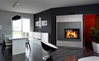 DÜZ DUVAR ŞÖMİNE MODELİ 6