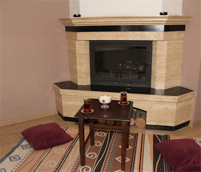 KÖŞE ŞÖMİNE MODELİ 1