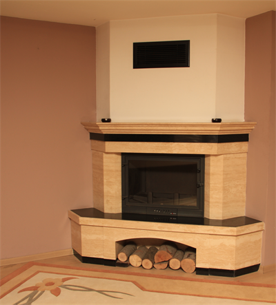 KÖŞE ŞÖMİNE MODELİ 2