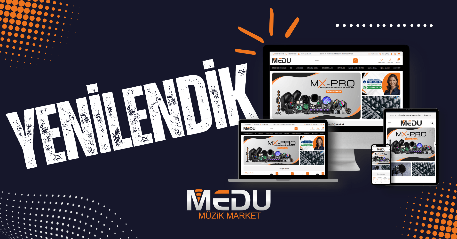Medu Müzik Market - Yenilendik