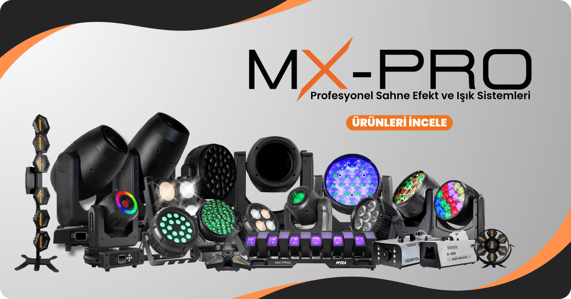 MX-PRO Sahne Efekt ve Işık Sistemleri