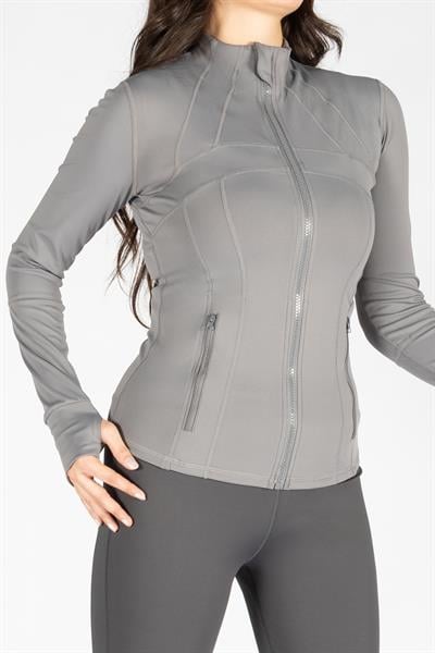 Edgeform Slim Fit Jacket – Smoky Gray