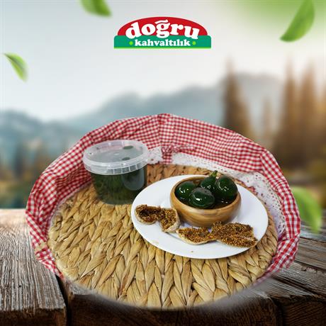 TAZE YEŞİL İNCİR REÇELİ 500GR