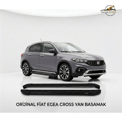 Orijinal Egea Cross Siyah Yan Basamak Takımı