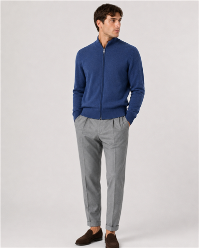 FK Cotton Touch Zip Cardigan