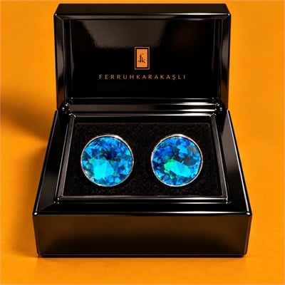 FK Electric Blue Cufflinks