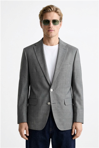 Karakaşlı Gri Blazer