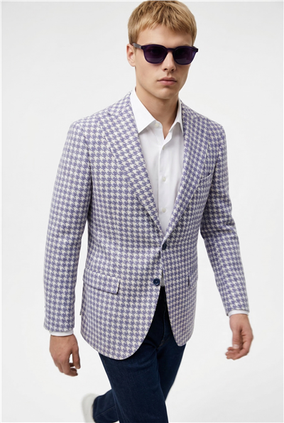 Karakaşlı Houndstooth Blazer