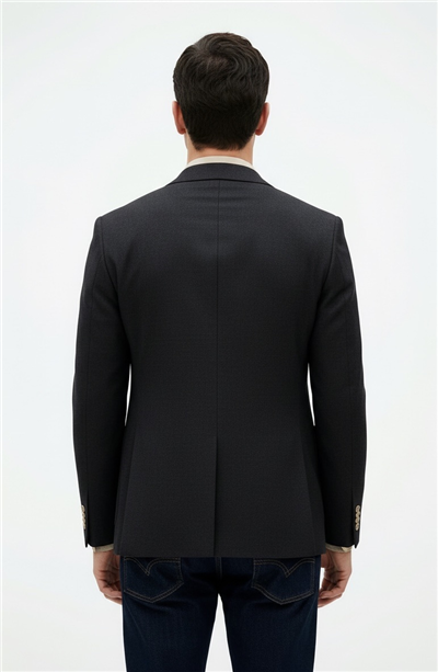 Karakaşlı Siyah Dimension Blazer