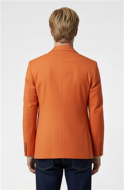 Karakaşlı Turuncu Blazer
