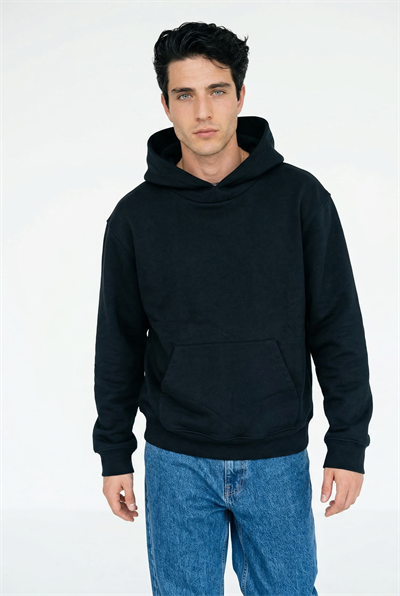 Noir Essential Hoodie 