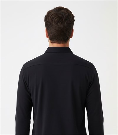 Noir Essential Tencel Shirt