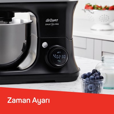 Arzum AR1186-0100 Siyah Crust Mix Pro 1500 Stand Mikser