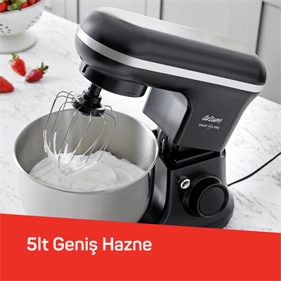 Arzum AR1186-0100 Siyah Crust Mix Pro 1500 Stand Mikser