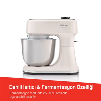 Arzum AR1190-3300 Krem Gastroart 1500 Stand Mikser