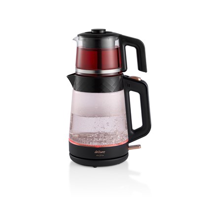 Arzum AR3101-CC Siyah Gusto Çay Makinesi